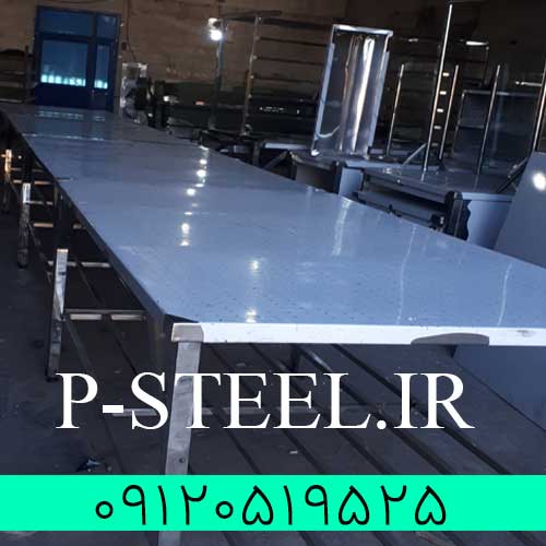 میزکار استیل – میز کار استیل صنعتی