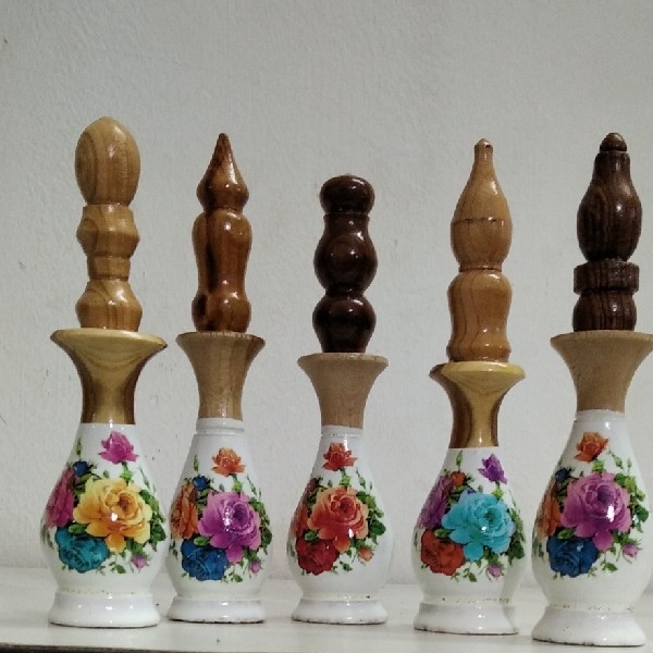 عرضه سرمه دان چوبی و سرمه مغزیجات
