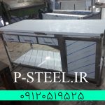 میزکار استیل صنعتی