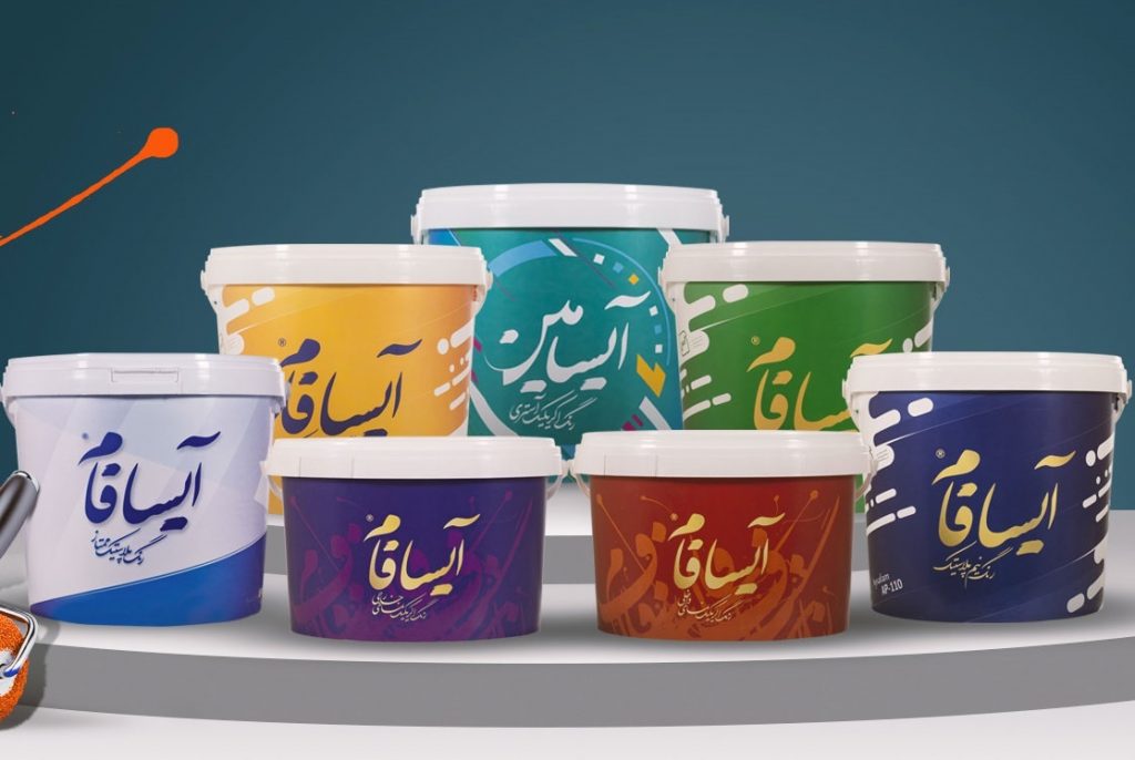 رنگ پلاستیک و اکریلیک آیسافام