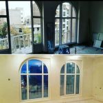 پنجره دوجداره upvc و شیشه دوجداره و انواع توری