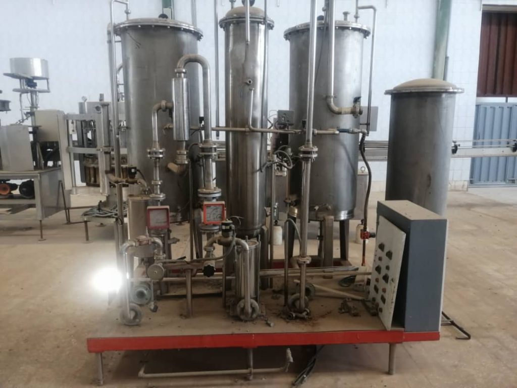 خط گازدار نوشابه