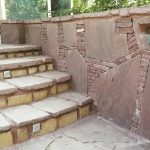 اجرای سنگ لاشه سنگ مالون سنگ ورقه ای رشیدی