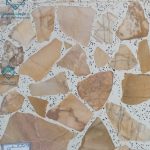 موزاییک لاشه عسلی سنگ درشت – استحکام بالا و رنگ خاص