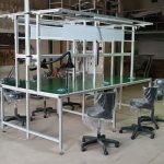 نوار نقاله خط مونتاژ لوازم خانگی