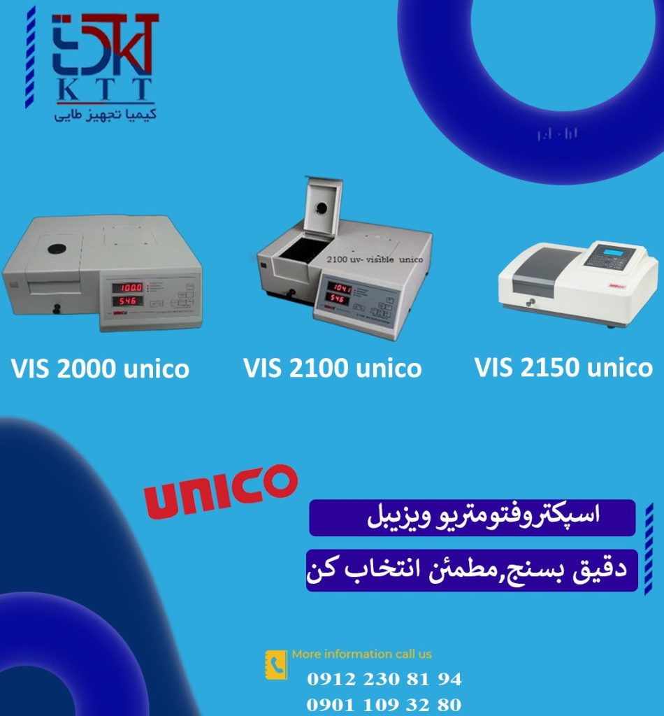 انواع اسپکتروفتومتر های آزمایشگاهی
