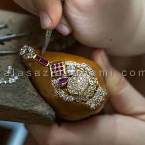 آموزش مخراجکاری طلا و جواهر