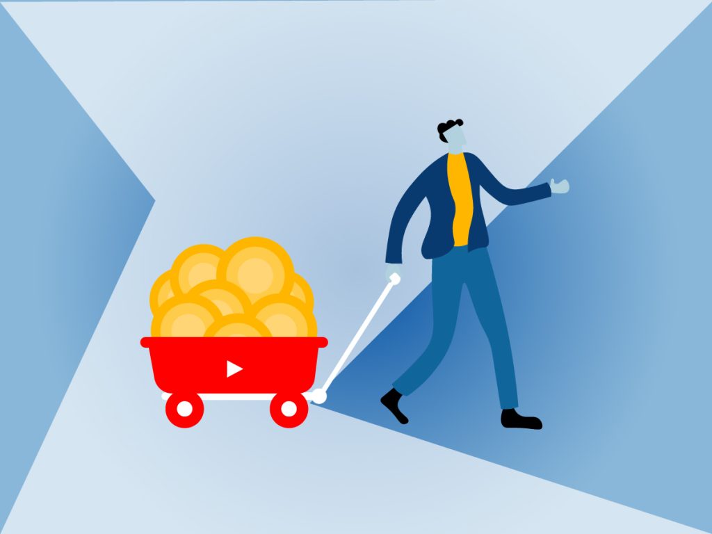 نقد کردن درامد یوتیوب با دیوان