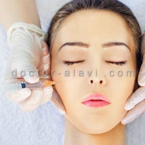 قیمت تزریق ژل گونه هفت حوض