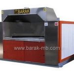 فر تونلی پخت نان لواش نرم اتوماتیک اکسترودری