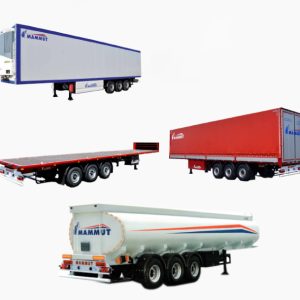 فروش انواع تریلرهای شرکت ماموت