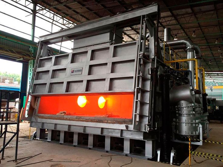 طراحی و ساخت کوره های دوار الومینیوم