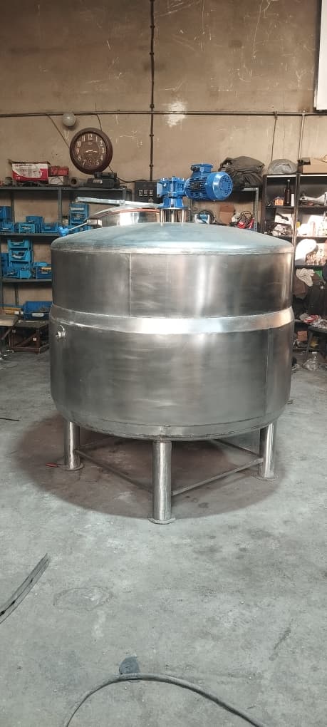 راکتور پروسس 1500 لیتری همزندار