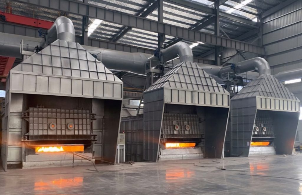 طراحی و ساخت کوره های پیش گرم‌ بیلت آلومینیوم