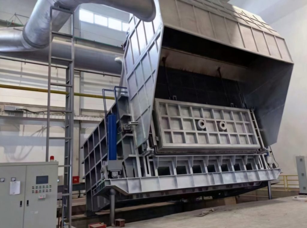 طراحی و ساخت کوره های ذوب آلومینیوم Dc