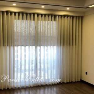 پرده دو مکانیزه برای پذیرایی