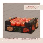 کارتن گوجه صادراتی لیبل گوجه
