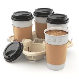 فروش لیوان کاغذی درب دار
