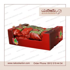 کارتن کاهو صادراتی لیبل کاهو
