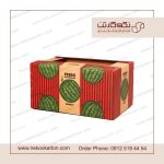 کارتن هندوانه صادراتی، لیبل هندوانه ، باکس پالت هندوانه
